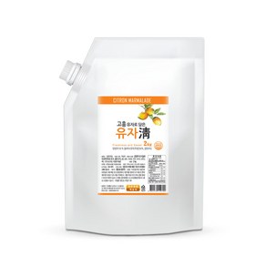 파낙스 고흥 유자차 유자청 2kg (파우치형), 1개