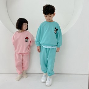 [SALE] 디즈니 상하복 비비드아이 봄XS~XL-디즈니자수상하