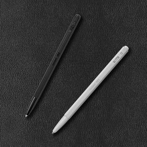 모나미 153 메탈 블랙&화이트 0.7mm 볼펜, 각인(X), 1개, Black