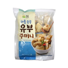 (무)(냉동)두솔해물송송유부주머니 500g, 3개