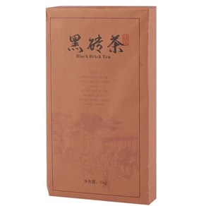 안화 홍차 금화 천점복 복전차 중국 명차 원산지 중국, 1000g 블랙 브릭 티, 1개, 1개