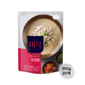 더미식 닭곰탕, 350g, 20개