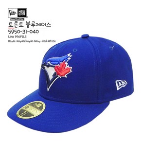 뉴에라 [슈즈네][정품] MLB 로우 프로파일 토론토 블루제이스 야구모자 미국직배송 59FIFTY 류현진 모자