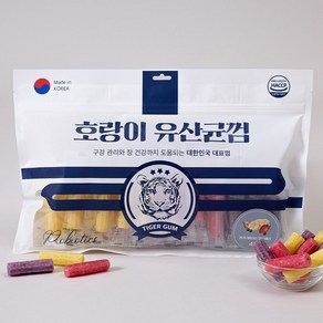 호랑이 독 유산균껌 딸기&바나나&블루베리 45p, 1개