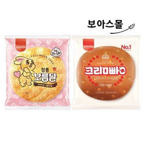 삼립빵 10봉 ( 정통보름달 + 정통크림빵 )