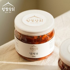 함열상회 국내산 멍게젓 양념 젓갈 500g, 1개