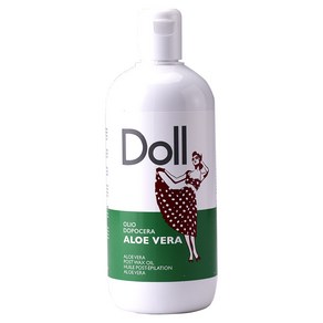 Doll Wax 애프터 왁스 로션 알로에베라 500ml 후처리 왁싱오일 제모, 500mg, 1개