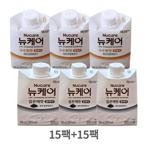 뉴케어 구수한맛 +검은깨맛 (15+15), 30개, 200ml