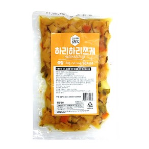 스타에프앤씨 (소포장) 스타 하리하리쯔케 150g 단무지 절임반찬 일식식재료, 1개