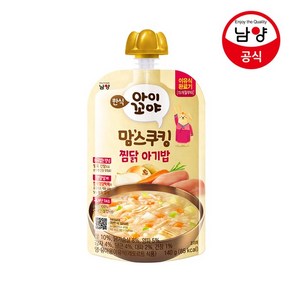 남양유업 맘스쿠킹 유아 이유식 15개월 찜닭진밥 140g