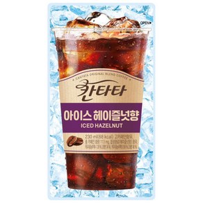 칸타타 아이스 헤이즐넛향, 230ml, 40개