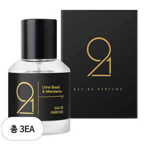 912 라임바질 앤 만다린 니치향수 EDP, 3개, 40ml