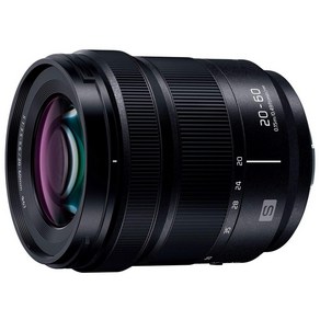 파나소닉 표준 줌 렌즈 풀 사이즈 미러리스 일안 L마운트 시스템용 루믹스 LUMIX S 20-60mm F3.5-5.6 블랙 S-R2060