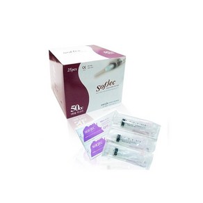 화진메디칼 일회용주사기 50cc 18G 1과2분의1인치 38mm 5박스(125개)  세이프메디, 125개