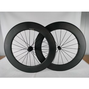 카본 휠셋 88림 88mm 로드 픽시 자전거 700c 60림 60mm 클린처 휠, 1개