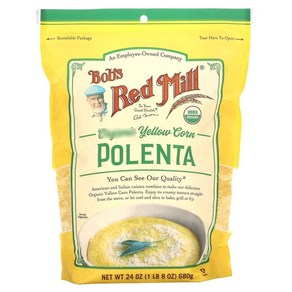 밥스레드밀 옐로우 콘 옥수수 가루 폴렌타 Con Polenta 680g, 1개