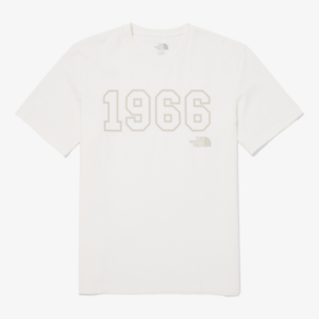 [국내매장판] 노스페이스 공용 코어 1966 반팔 라운드티 NT7UQ16J 데일리 여행 반팔 티셔츠