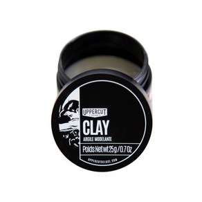 [당일발송]어퍼컷디럭스 클레이(Clay) 수성포마드 미디움 사이즈 여행용 - 25g, 1개