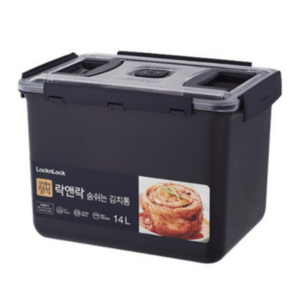 락앤락 숨쉬는 김치통 그레이, 14L, 3개