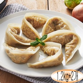 한만두 진한 갈비만두, 진한 갈비만두1.2kg, 2개, 1.2kg