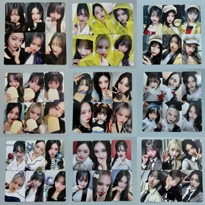 아이브 스위치 앨범 메이크스타 미공포 특전 우비소녀 포카 포토카드 6장 A세트 [정품X]