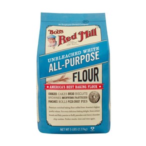 Bob's Red Mill All Purpose Flour 5 Lb Bob's Red Mill 다용도 밀가루 5파운드