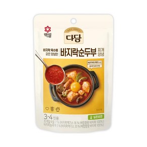 냉장 CJ 다담 바지락순두부양념 140g