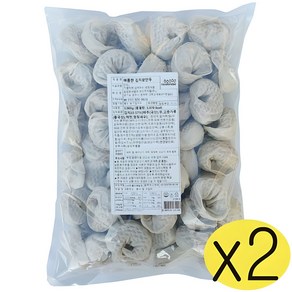 한만두 아삭한 매콤한 김치 왕만두 3kg, 2개