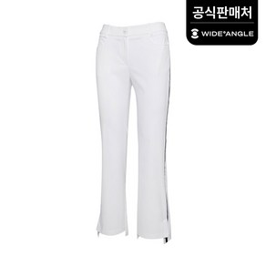 [와이드앵글 공식] [골프] 여성 WL 옆트임 세로 라인 부츠컷 팬츠 L WWM22312W3