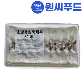 원씨푸드 초밥용 청미 새우 10gX20미(200g) BT 실속형, 1개, 200g