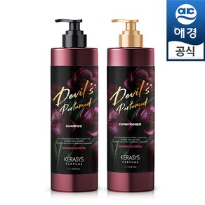 케라시스 데빌스 퍼퓸 샴푸/린스 1L x2개(고저스 머스크/미드나잇 판타지), 미드나잇 판타지x2개(샴푸), 2개