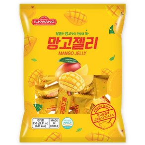 일광제과 망고젤리 18개입, 250g, 4개