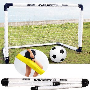 휴대용 어린이 축구골대 미니축구골대 접이식 어린이 축구공 실내 실외 풋살 골대, 1개
