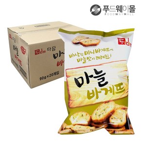 다담 마늘 바게뜨 90g x 20봉 1Box