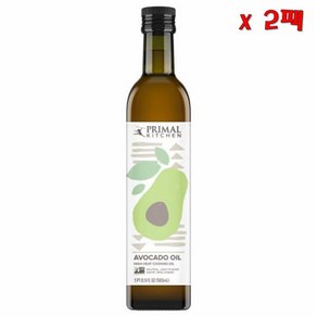 Pimal 프라이멀 키친 아보카도 오일 500ml 2팩, 2개