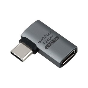 USB4 Gen3 C타입 꺽임 젠더 BF215, 1개