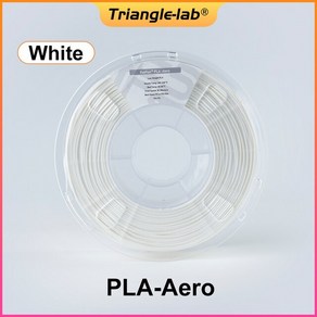 3D펜 필라멘트 재료 3D프린터 Tianglelab PLA LW 1.75mm 1KG Aeo 3D 인쇄 프린터 비행기 용 경량 폼, 1KG PLA-Aeo White, 1KG PLA-Aeo White