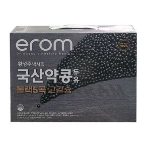 [코스트코]이롬 약콩 두유 블랙5곡 고칼슘 190ml