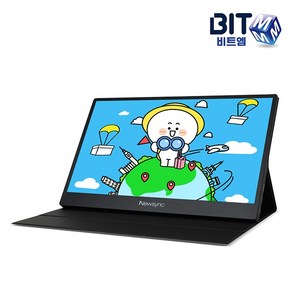[비트엠] NEWSYNC P140FT 포터블 멀티뷰 HDR 멀티터치, 30.9cm