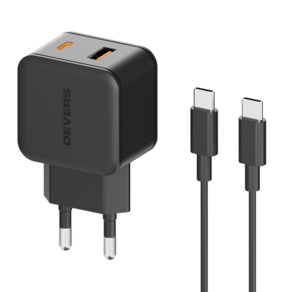 디버스 초고속 25W PD PPS 25W USB C타입 듀얼 초고속 어댑터 충전기