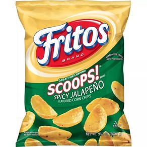 [미국직배송]프리토스 스파이시 할라페뇨 스쿱스 콘 칩 262.2g Fitos Spicy Jalapeno Scoops Con Chip, 1개