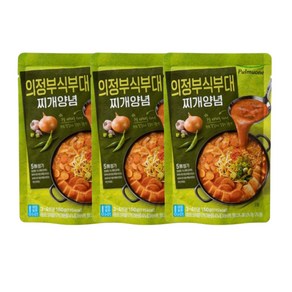 풀무원 송탄식부대찌개양념, 3개, 150g