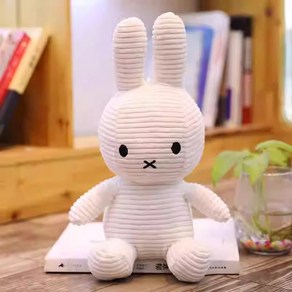 미피 코듀로이 컬렉션 봉제 인형 miffy, 25cm, A, 1개