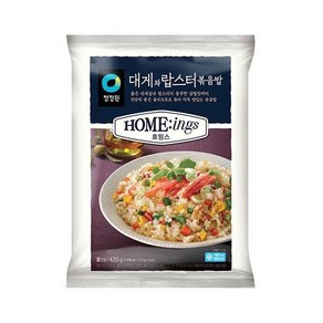 청정원 청정원 호밍스 대게와 랍스터 볶음밥 420g, 3개