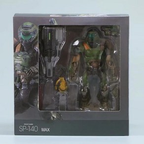 피규어 Doom Figma Sp-140 Max 액션 Slaye 영원한 애니메이션 PVC 조각상 컬렉션 책상 장식 생일 선물 16cm