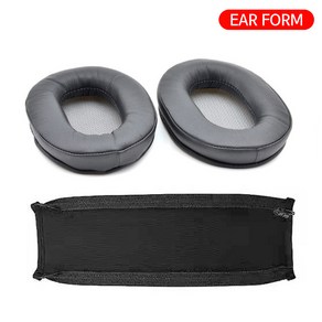 이어폼 소니 MDR- 1R 호환 헤드셋 커버 이어 패드, (이어패드한쌍+헤드폰밴드) H113+H904, 1개