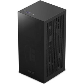 NZXT H1 Mini-ITX 컴퓨터 케이스 140mm 수냉 쿨러 포함, 1개