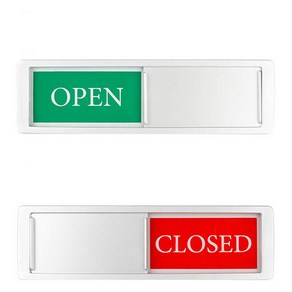 OPEN CLOSED 표지판 영업중 안내판 오픈 클로즈 팻말