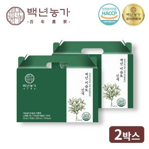 백년농가 미슬토 겨우살이 진액 50ml x 30포, 30개입, 2개