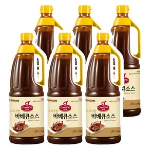 쉐프원 바베큐소스 1.9kg, 6개